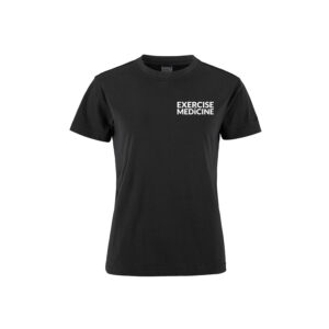 T-shirt-Dames-Black-voor
