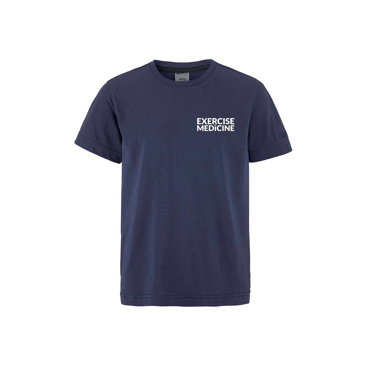 T-shirt-Kids-Navy-voor