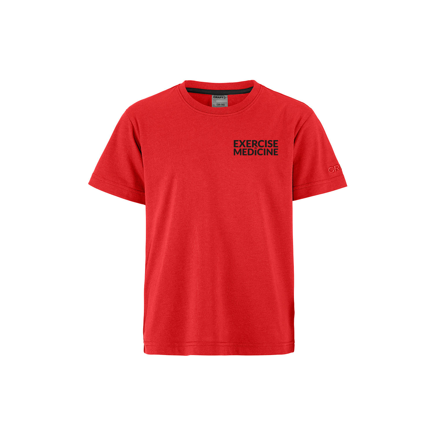 T-shirt-Kids-Red-voor
