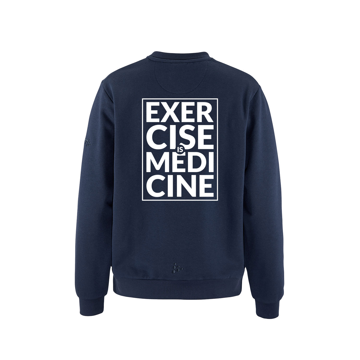 Trui-Round-Neck-Dames-Navy-achter