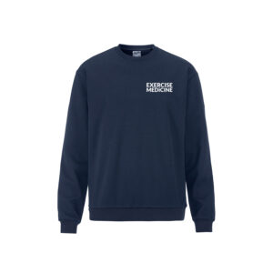 Trui-Round-Neck-Heren-Navy-voor