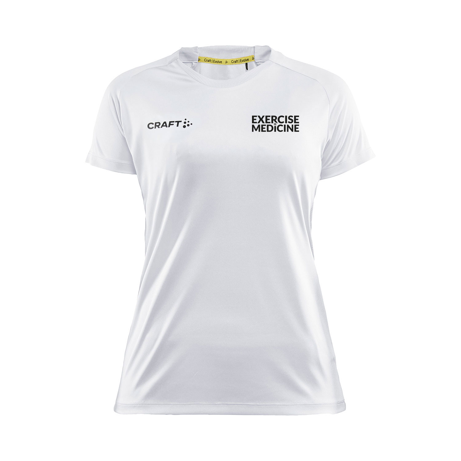 Sport-tshirt-Dames-White-voor
