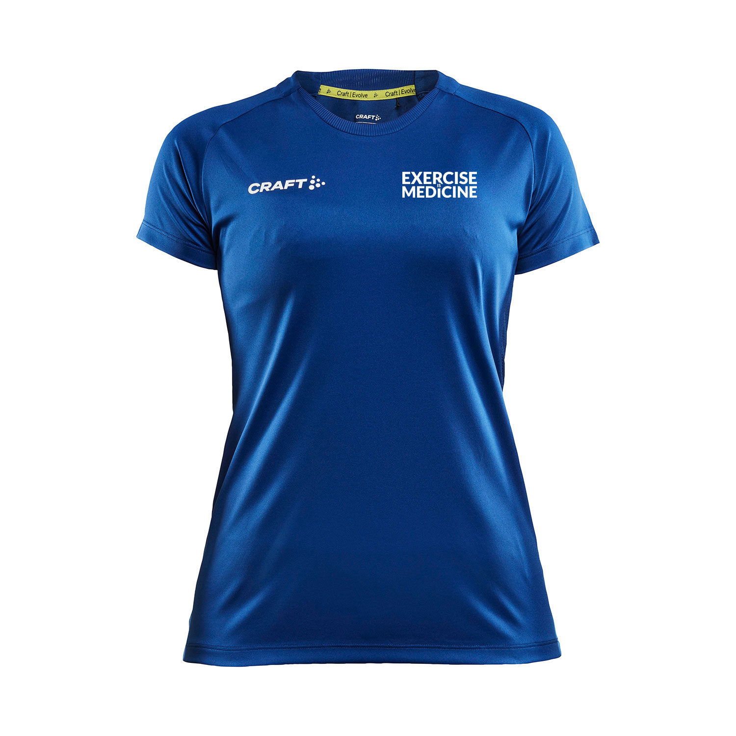 Sport-tshirt-Dames-cobalt-voor