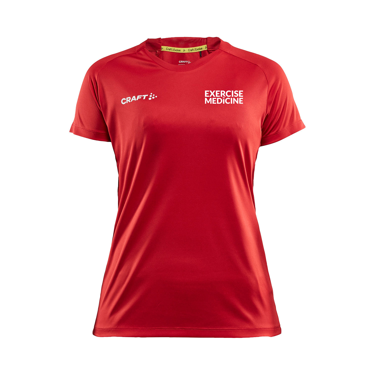 Sport-tshirt-Dames-red-voor