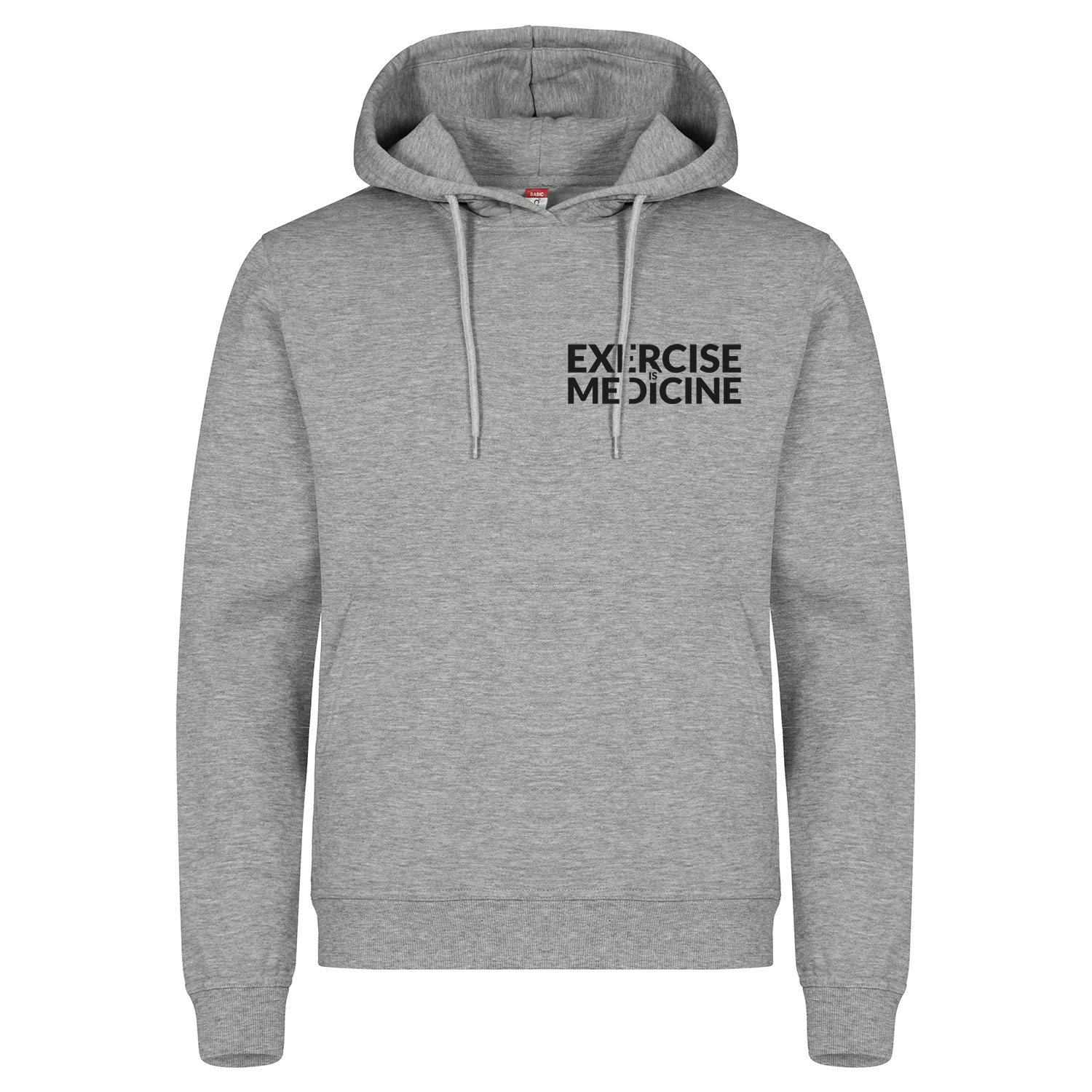 BasicHoodie-greymelange-voor