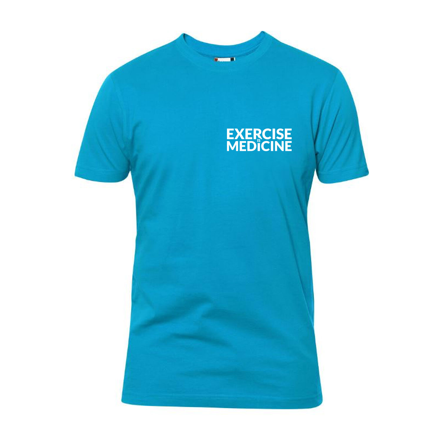 BasicTshirt-turquoise-voor